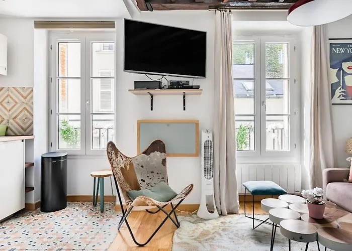 Marais Place Des Vosges Peaceful Air-conditioned *