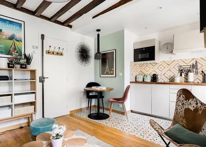 Marais Place Des Vosges Peaceful Air-conditioned *